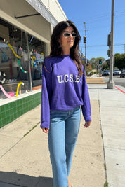 Purple UCSB Sweatshirt
