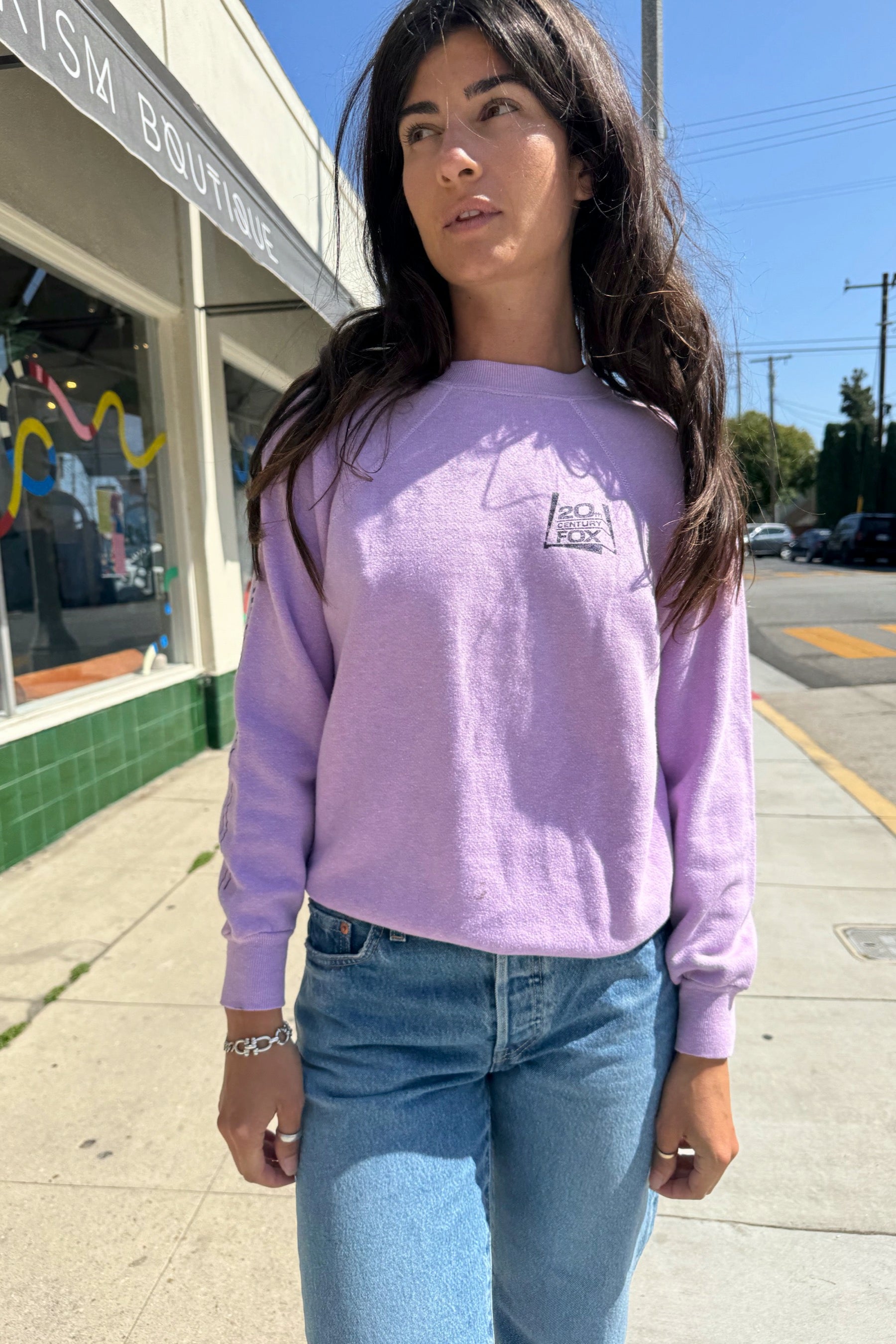Lavender 20th Century Fox Sweatshirt