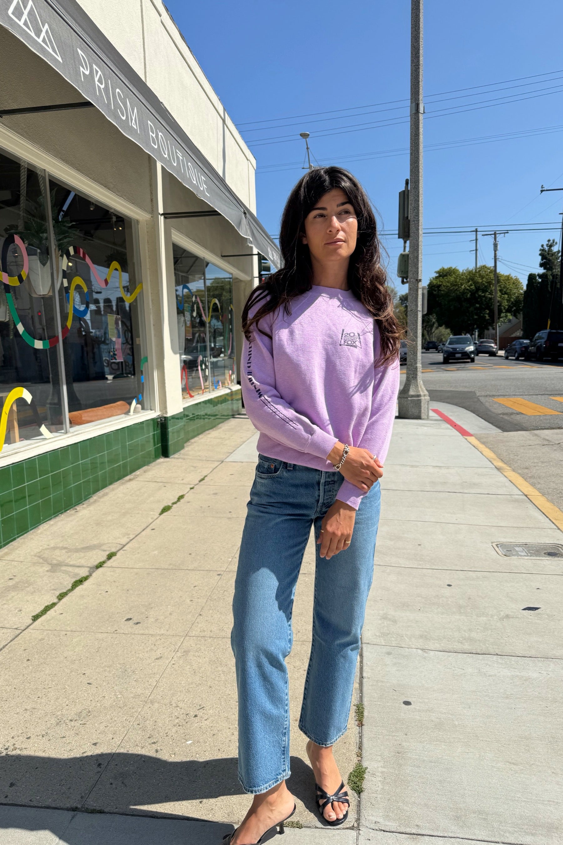 Lavender 20th Century Fox Sweatshirt
