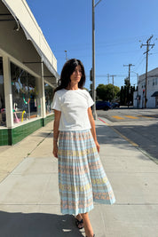 Chaus Pastel Pleated Skirt