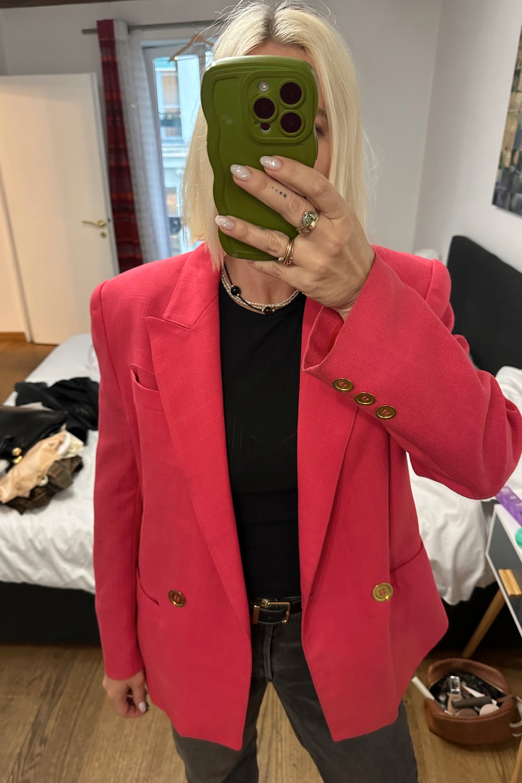 Pink Blazer