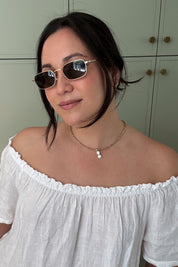 Gold Nu Bloom Sunglasses