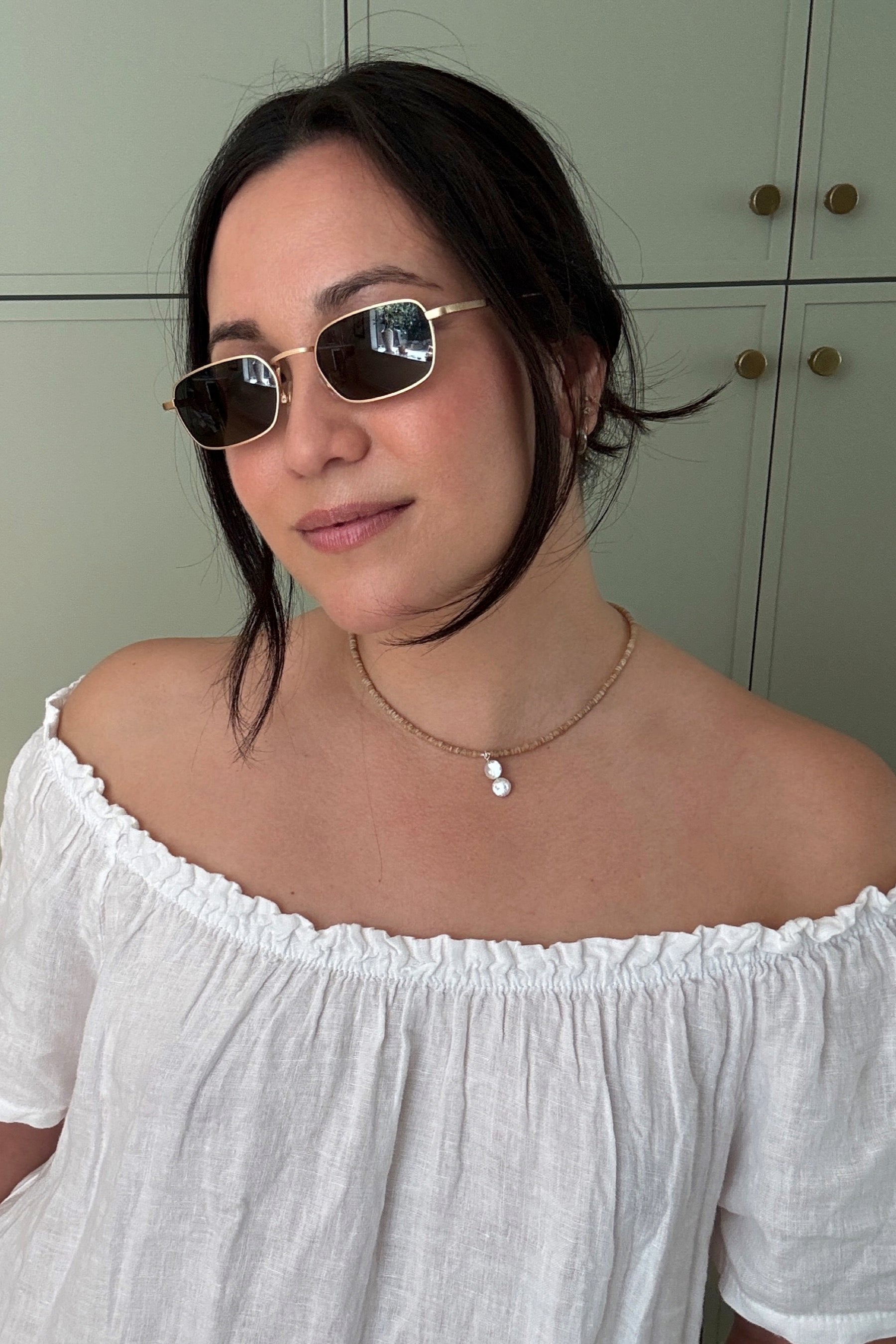 Gold Nu Bloom Sunglasses