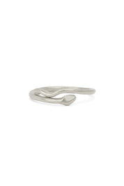 Silver River Snake Ring