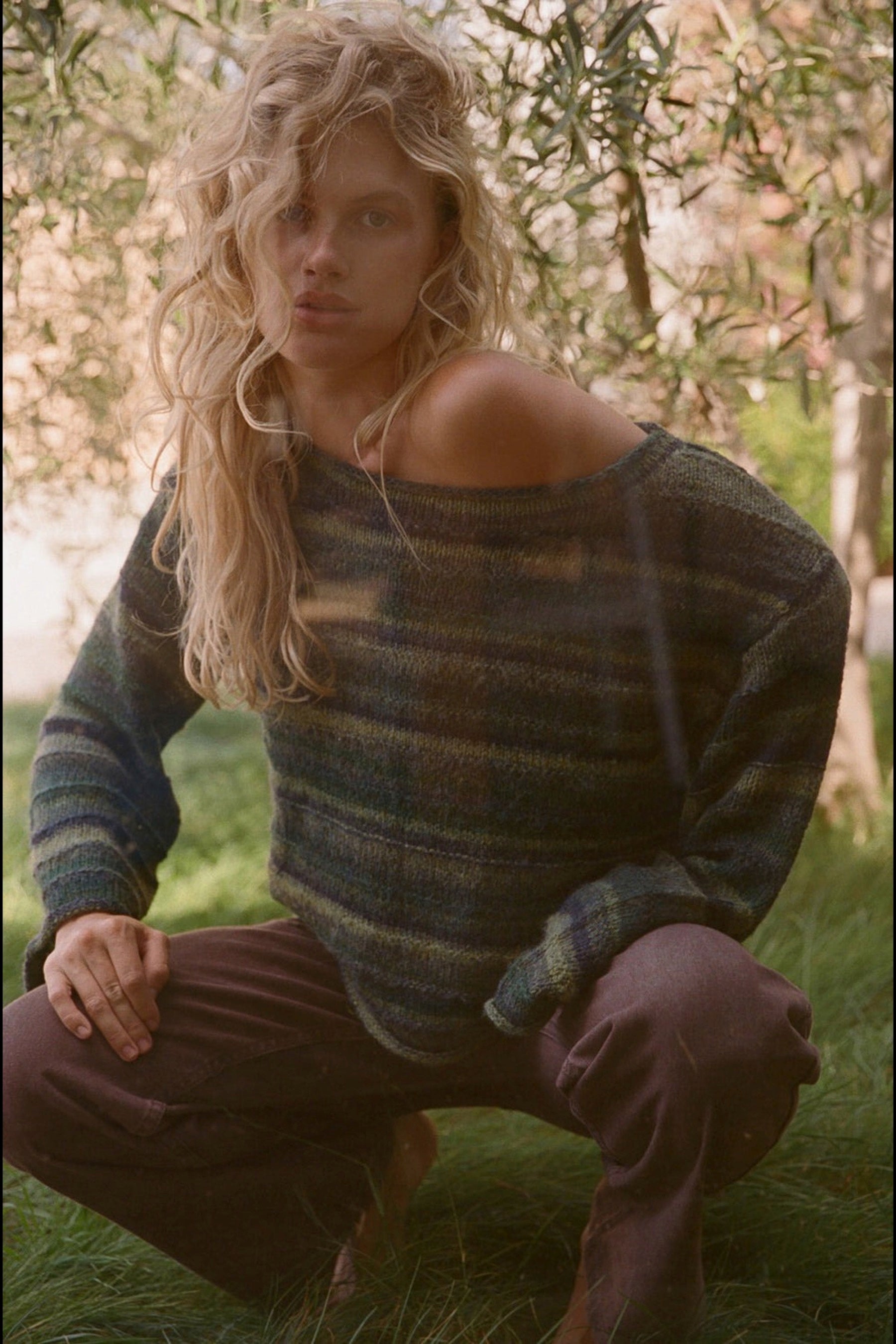Olive Baklava Sweater