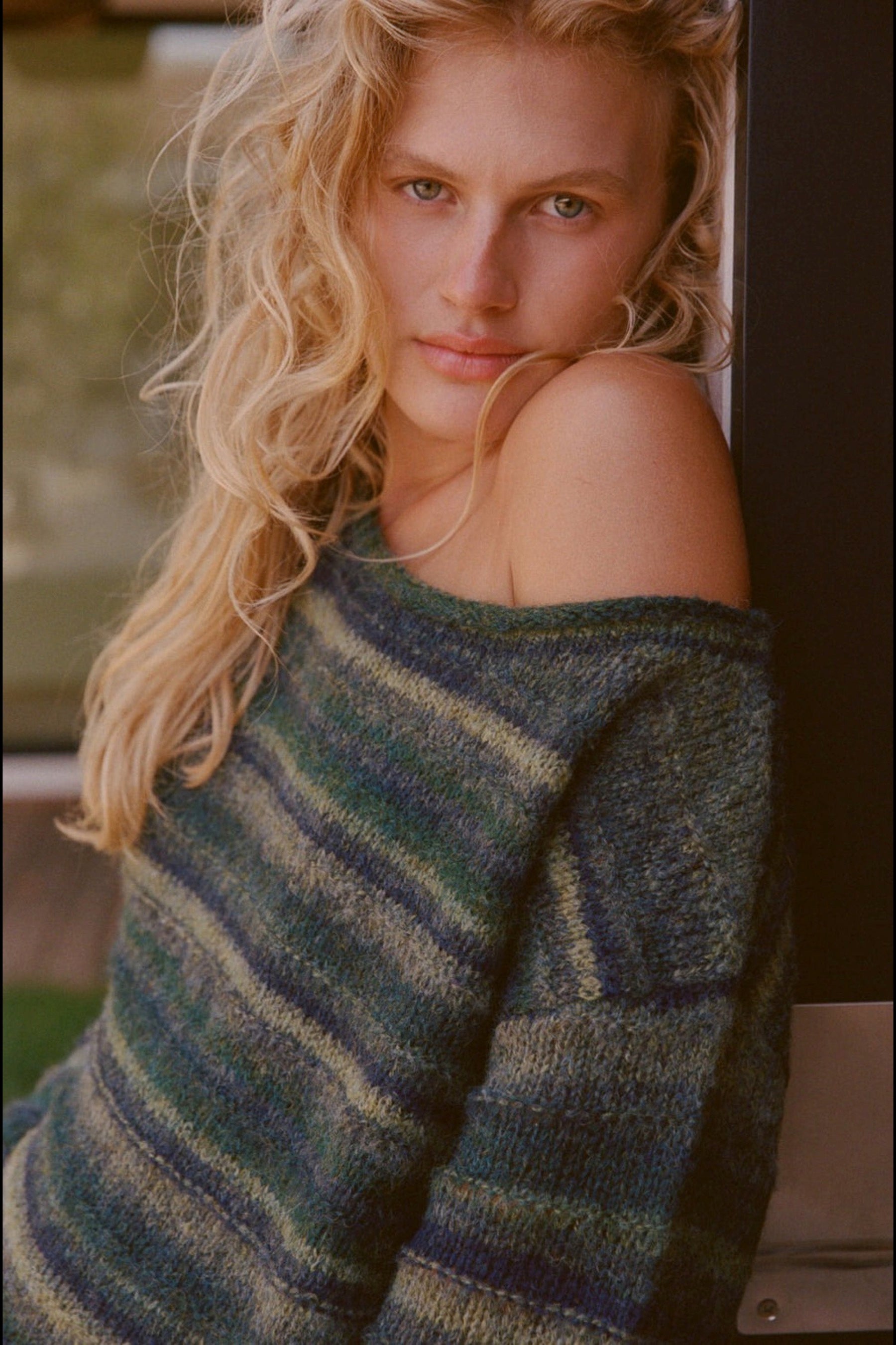 Olive Baklava Sweater