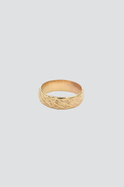 Gold Ribbon Ring