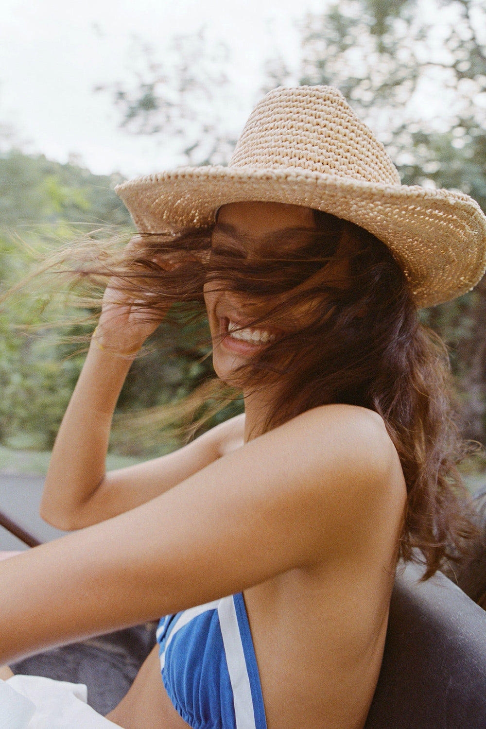 Natural Raffia Cowboy