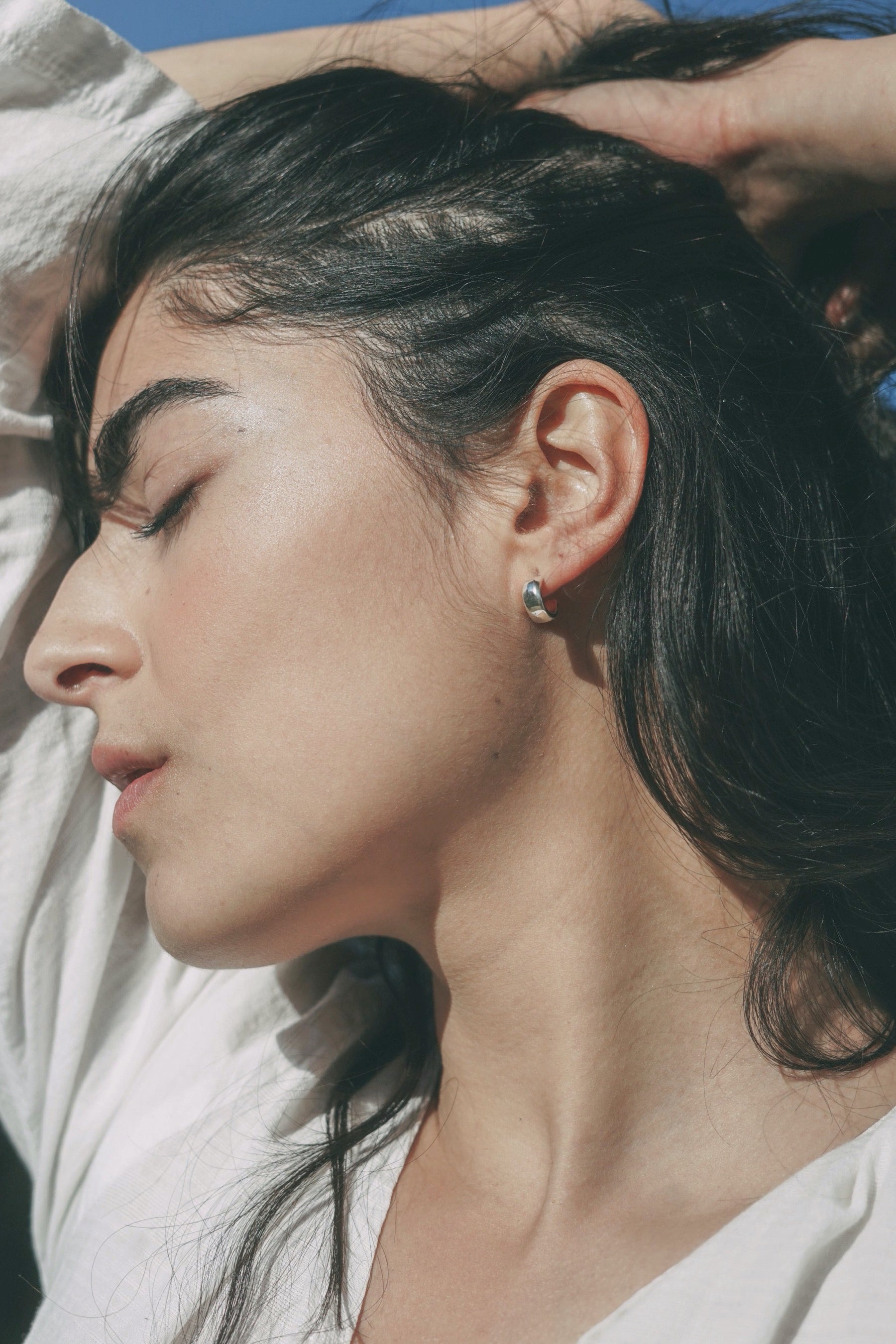 Bronze Cocoon Hoops