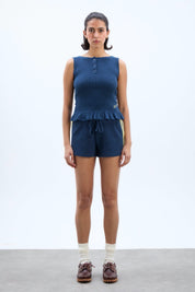 Navy & Butter Pippa Short