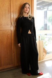 Black Cambria Pant