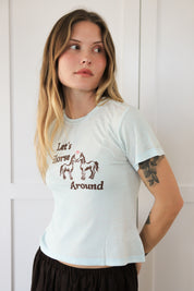 Let's Horse Around Burnout Vintage Tee