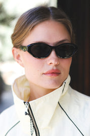 Black Backstage Sunglasses