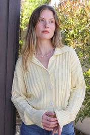 Yellow Joni Cardigan