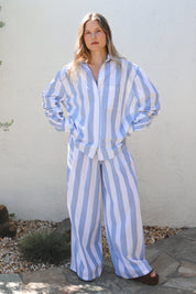Stripe Button Up
