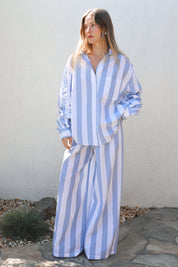 Stripe Button Up