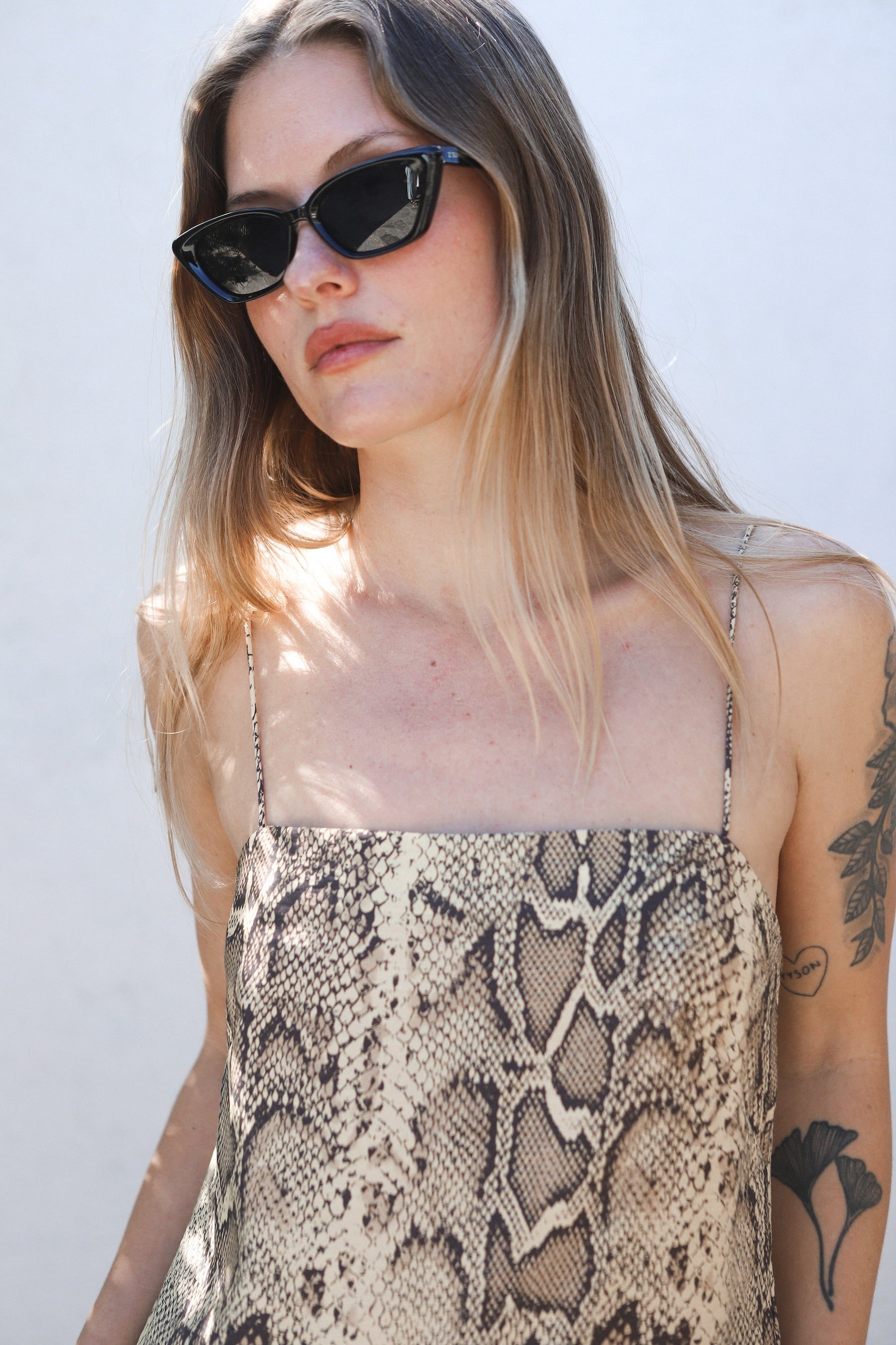 Black Staycation Sunglasses