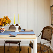 Sapphire Crosshatch Runner