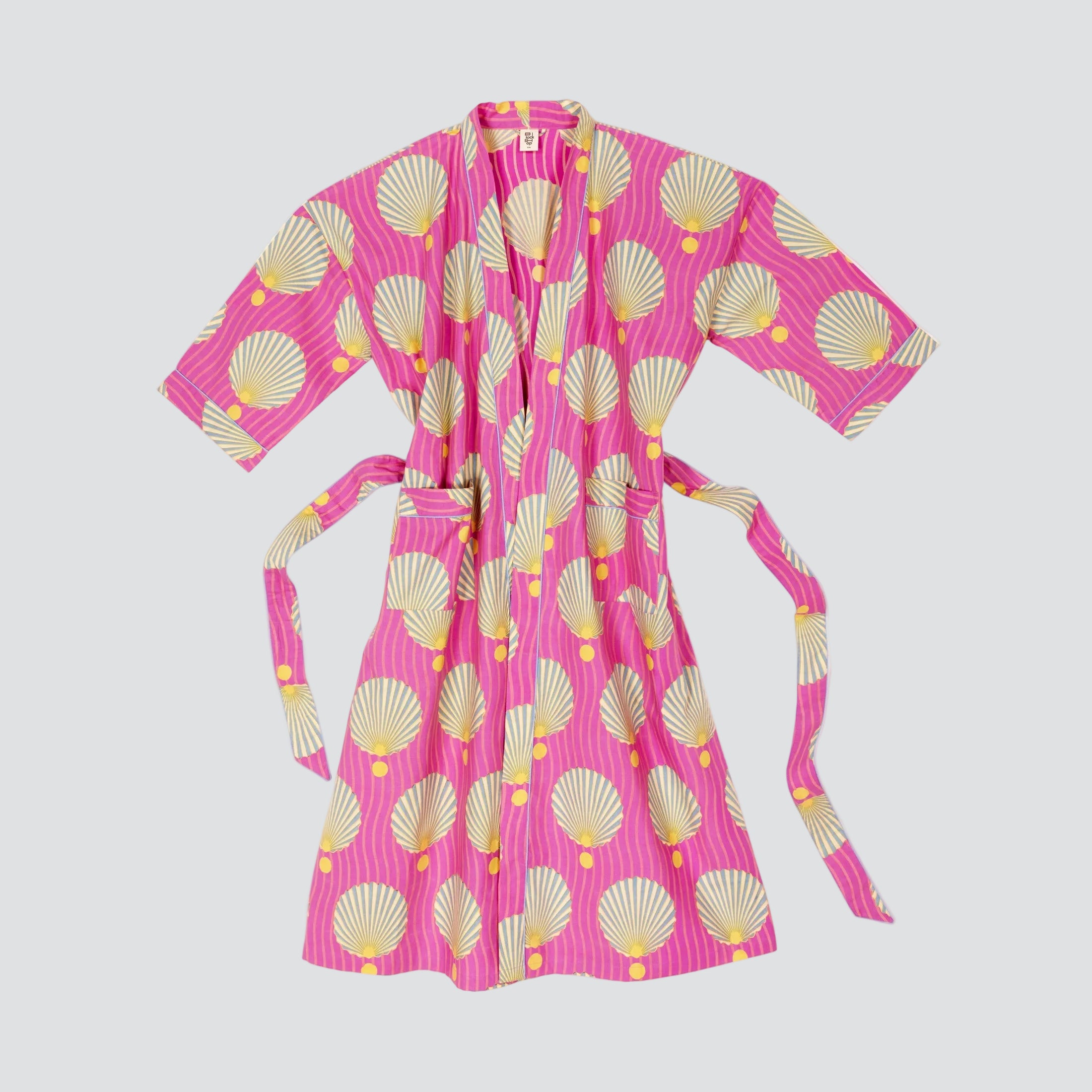 Shells Robe | Magenta