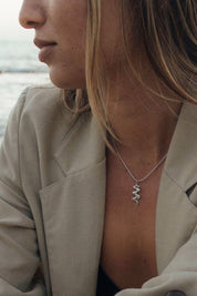 Brass Kombu Necklace