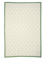 Squiggle Dot Tablecloth | Basil