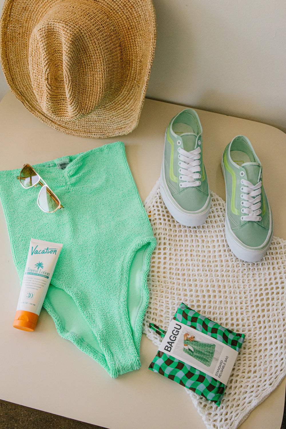 Lime Brooke One Piece