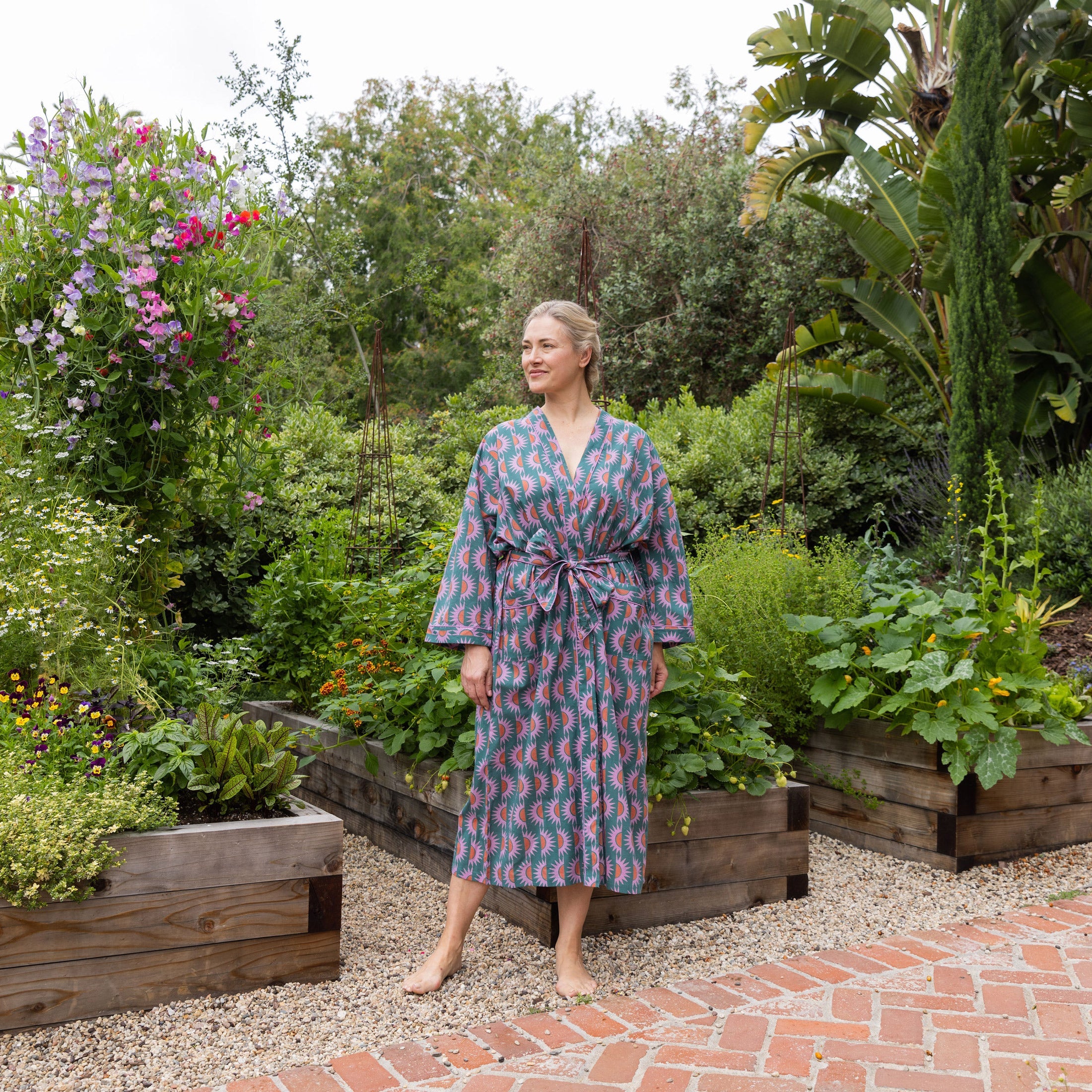 Fern Suns Robe