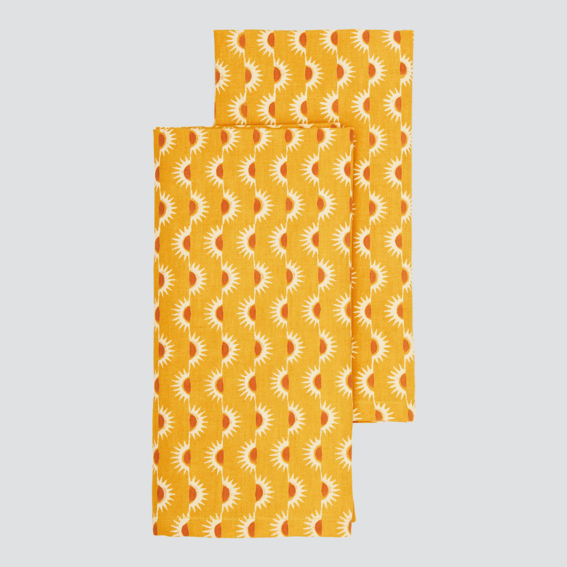 Goldenrod Suns Napkin