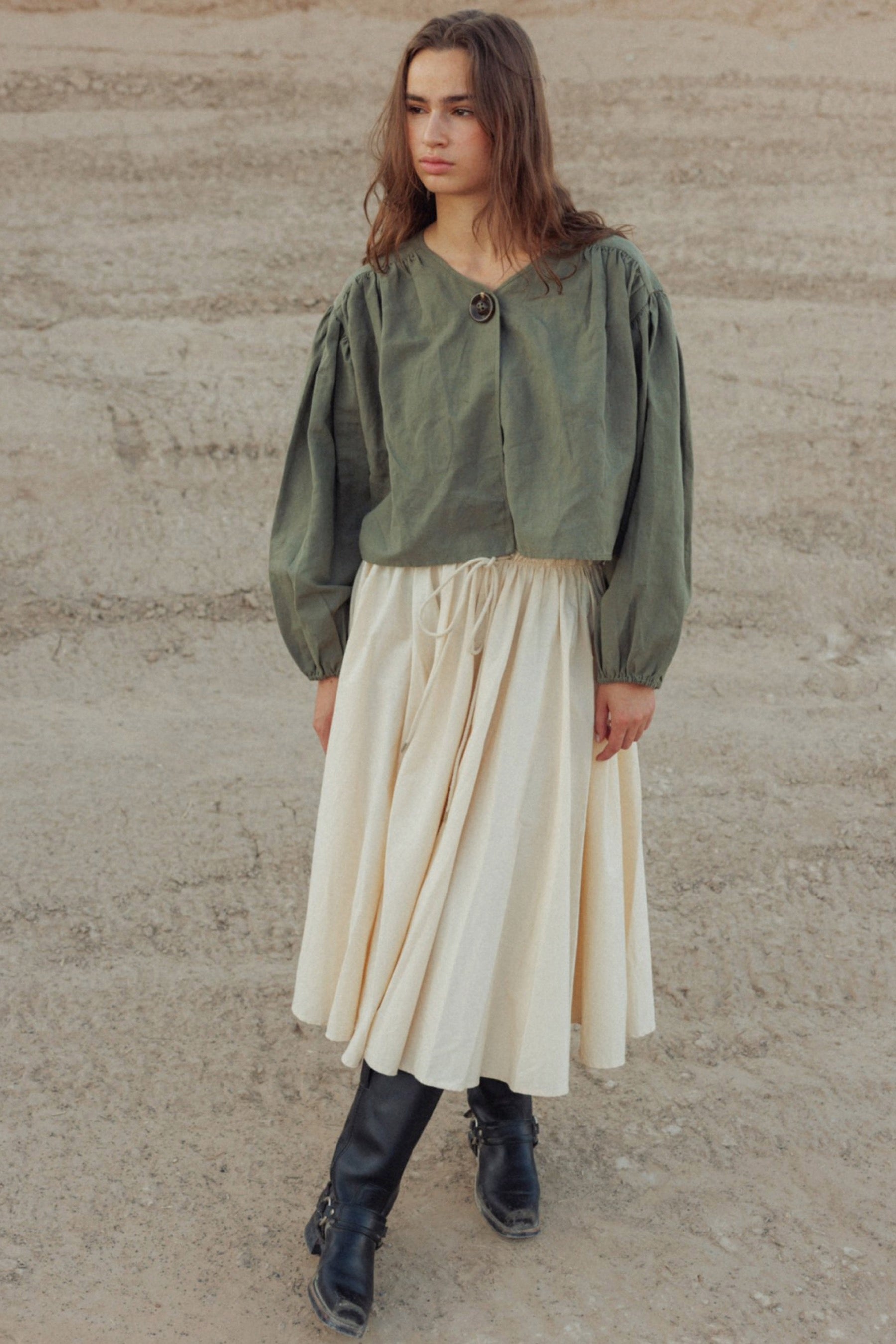 Olive Green Sylvie Jacket