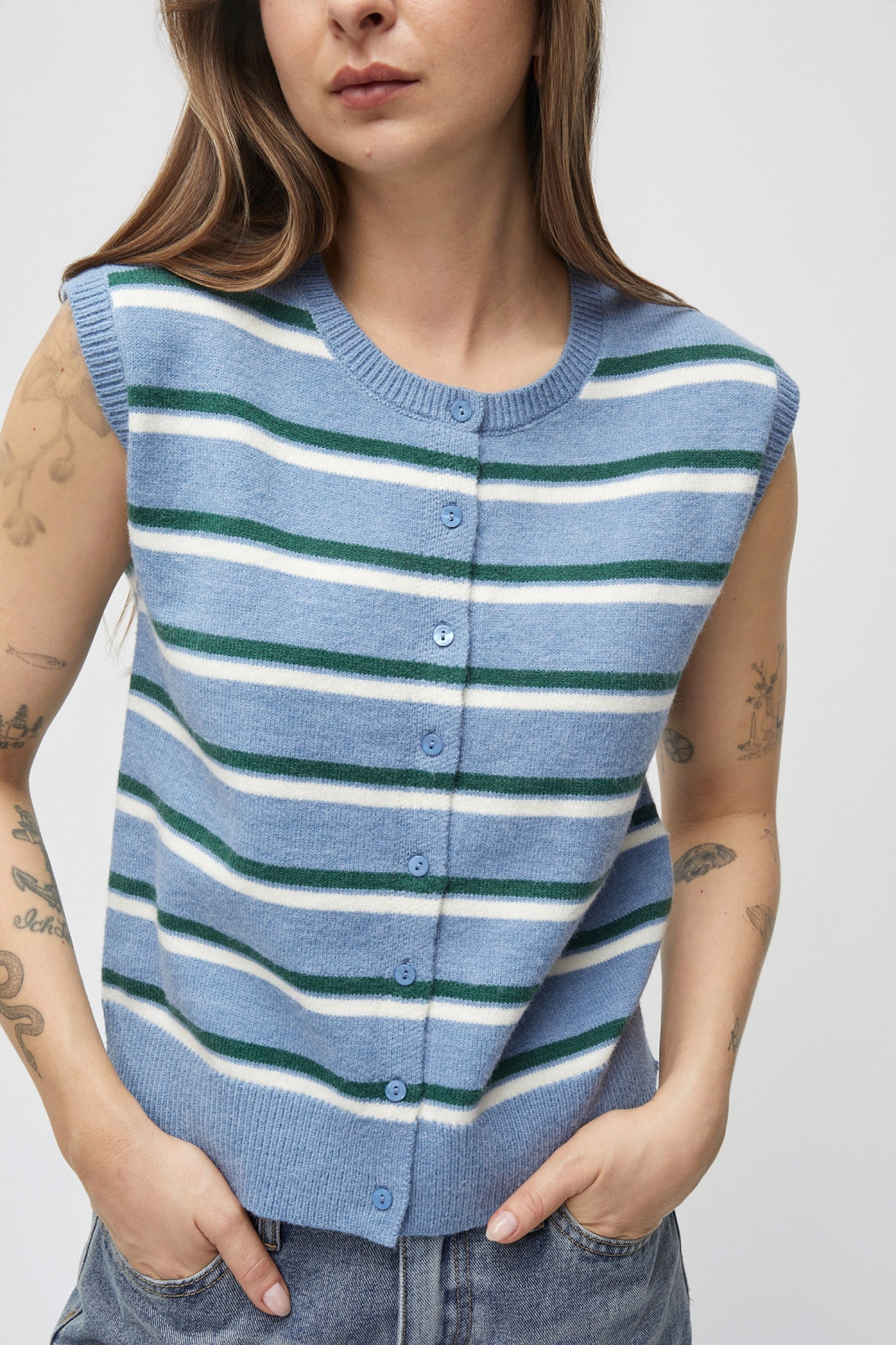 Striped Emory Sweater Vest