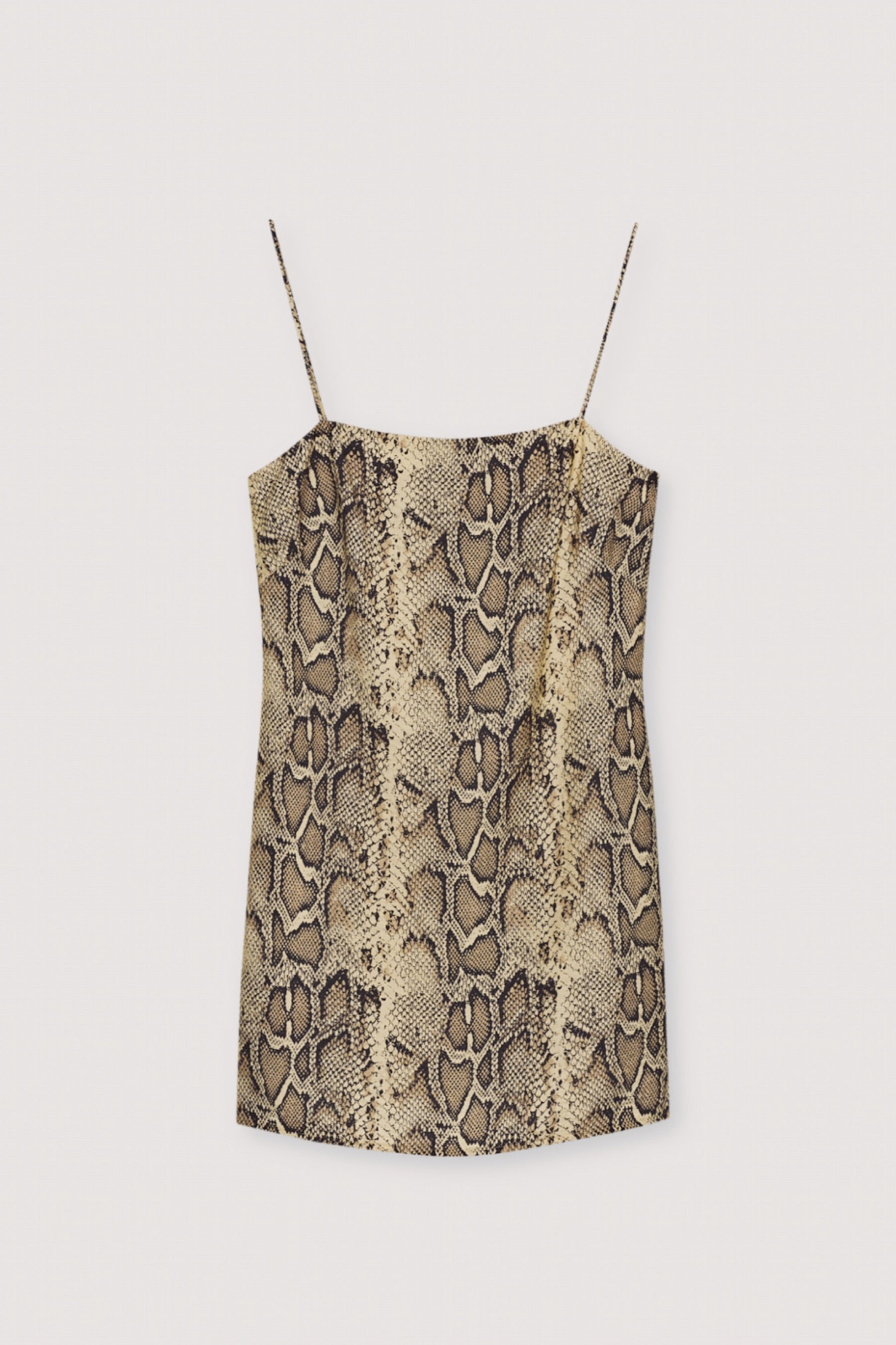 Snakeskin Nettle Mini Dress