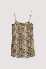Snakeskin Nettle Mini Dress