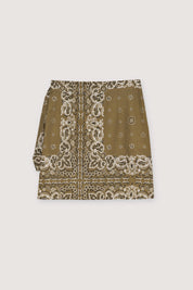 Bandana Waterlily Mini Skirt