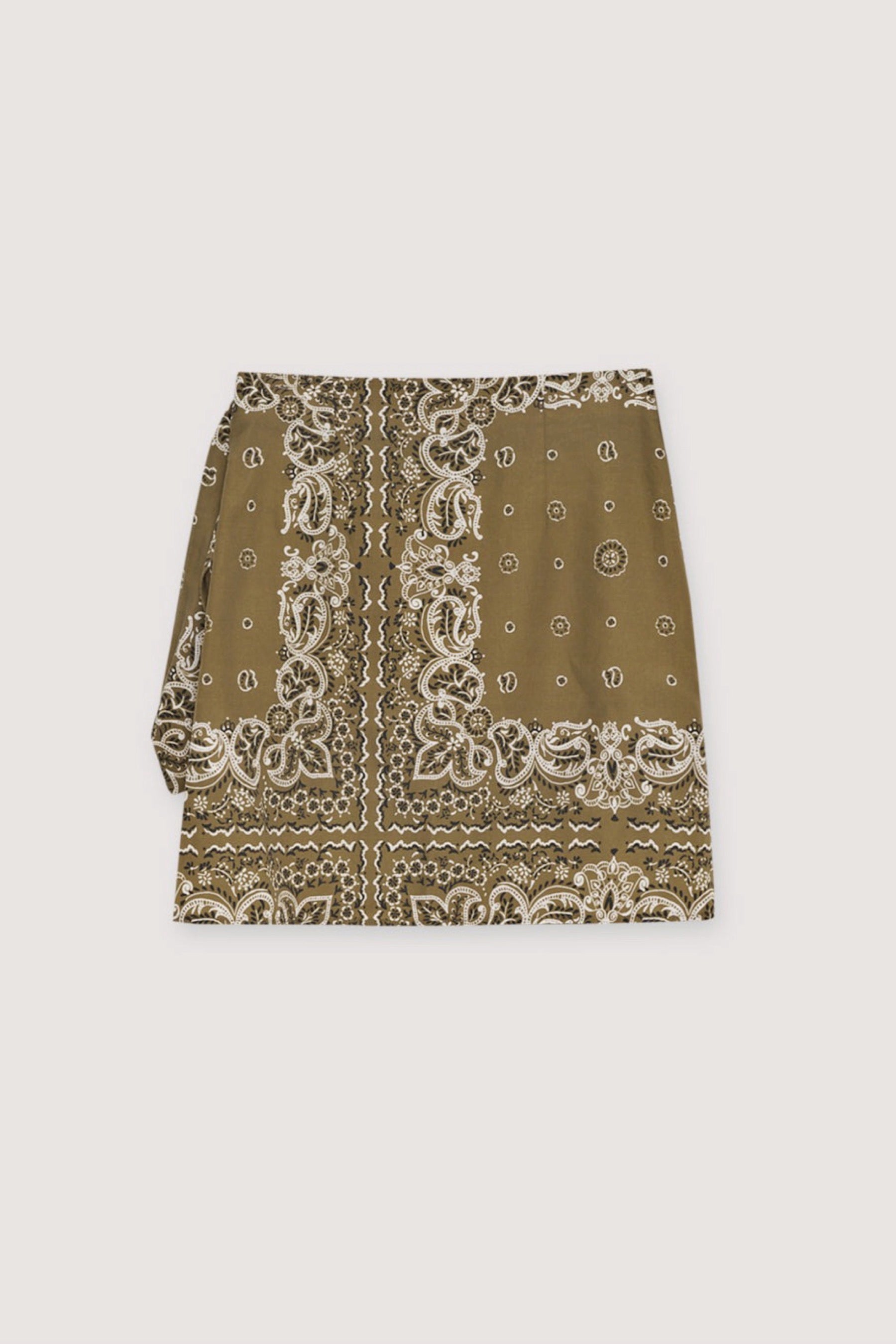 Bandana Waterlily Mini Skirt