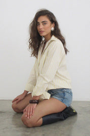 Candy Stripe Yellow Turner Shirt