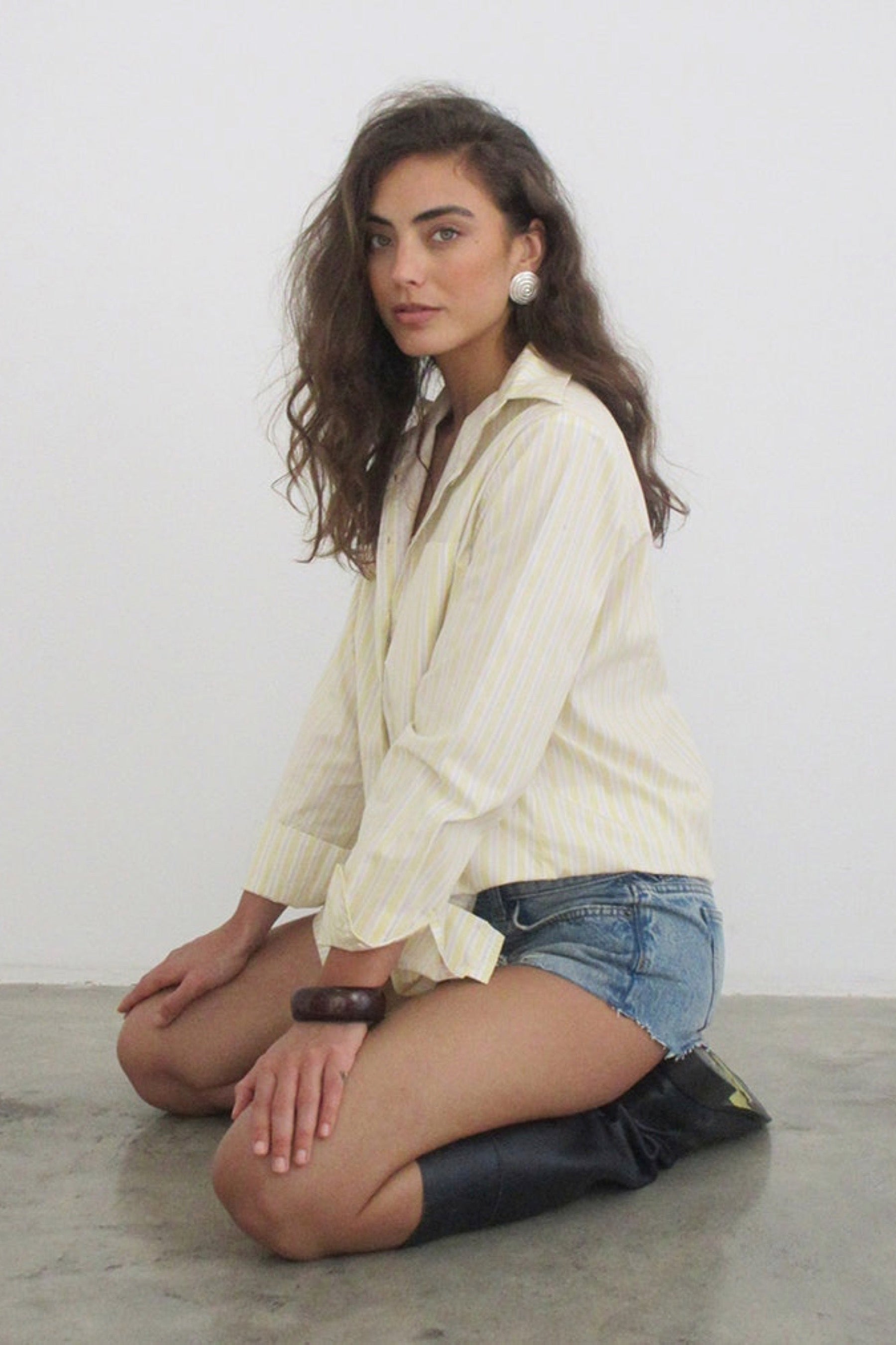 Candy Stripe Yellow Turner Shirt