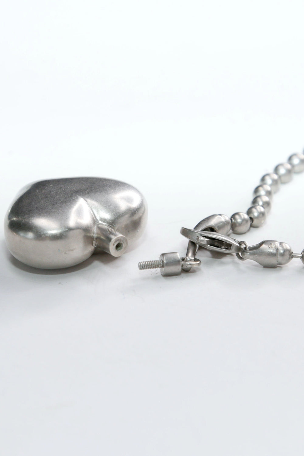 Silver The Heart Necklace