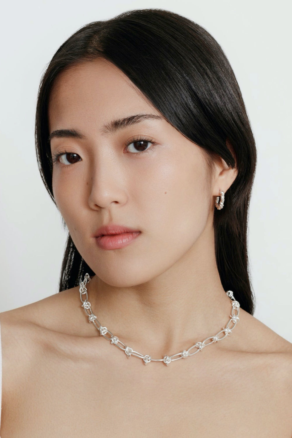 Silver Jordan Necklace