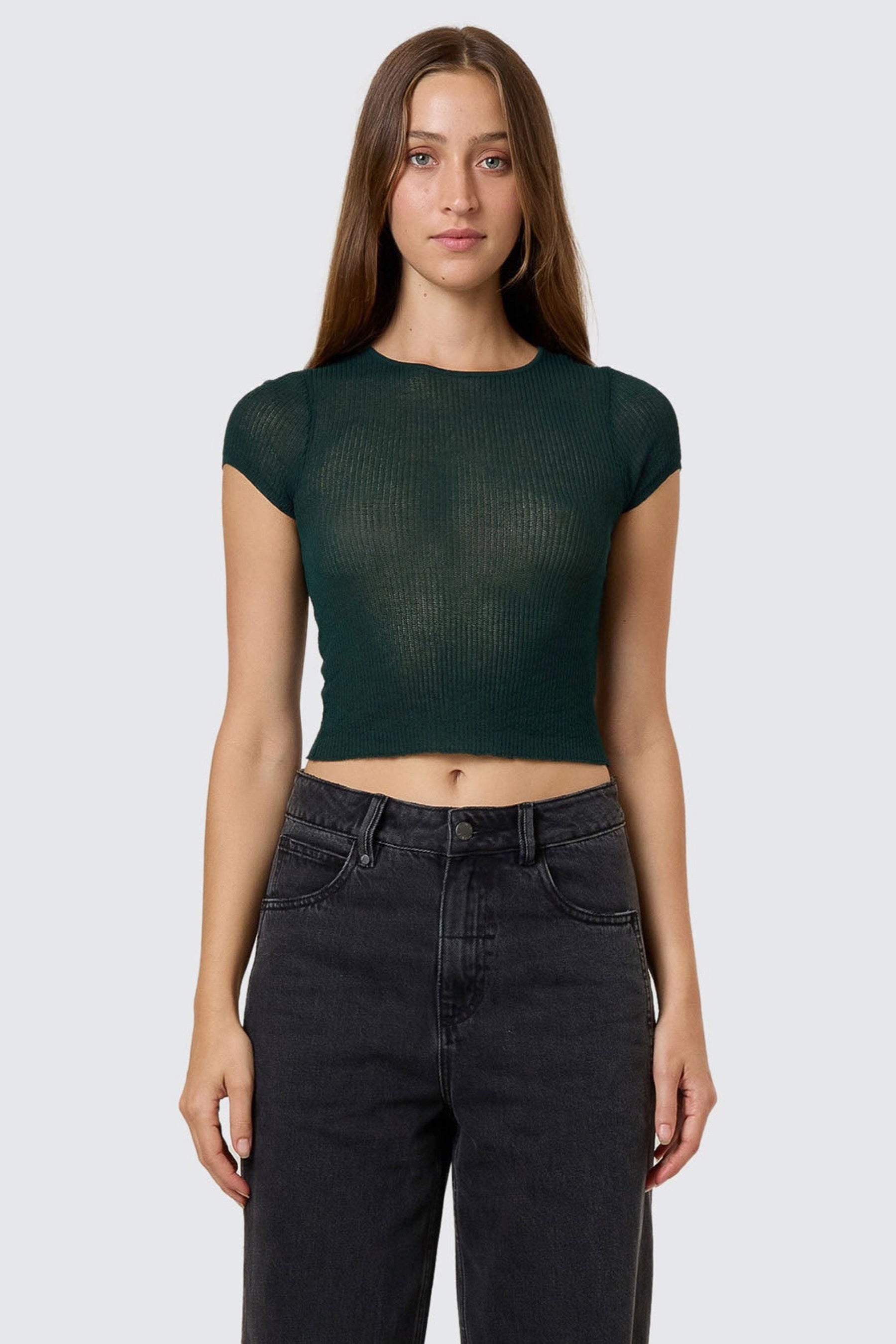 Vista Green Dissolve My Mind Top