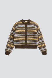Lea Fairisle Charlotte Cardigan