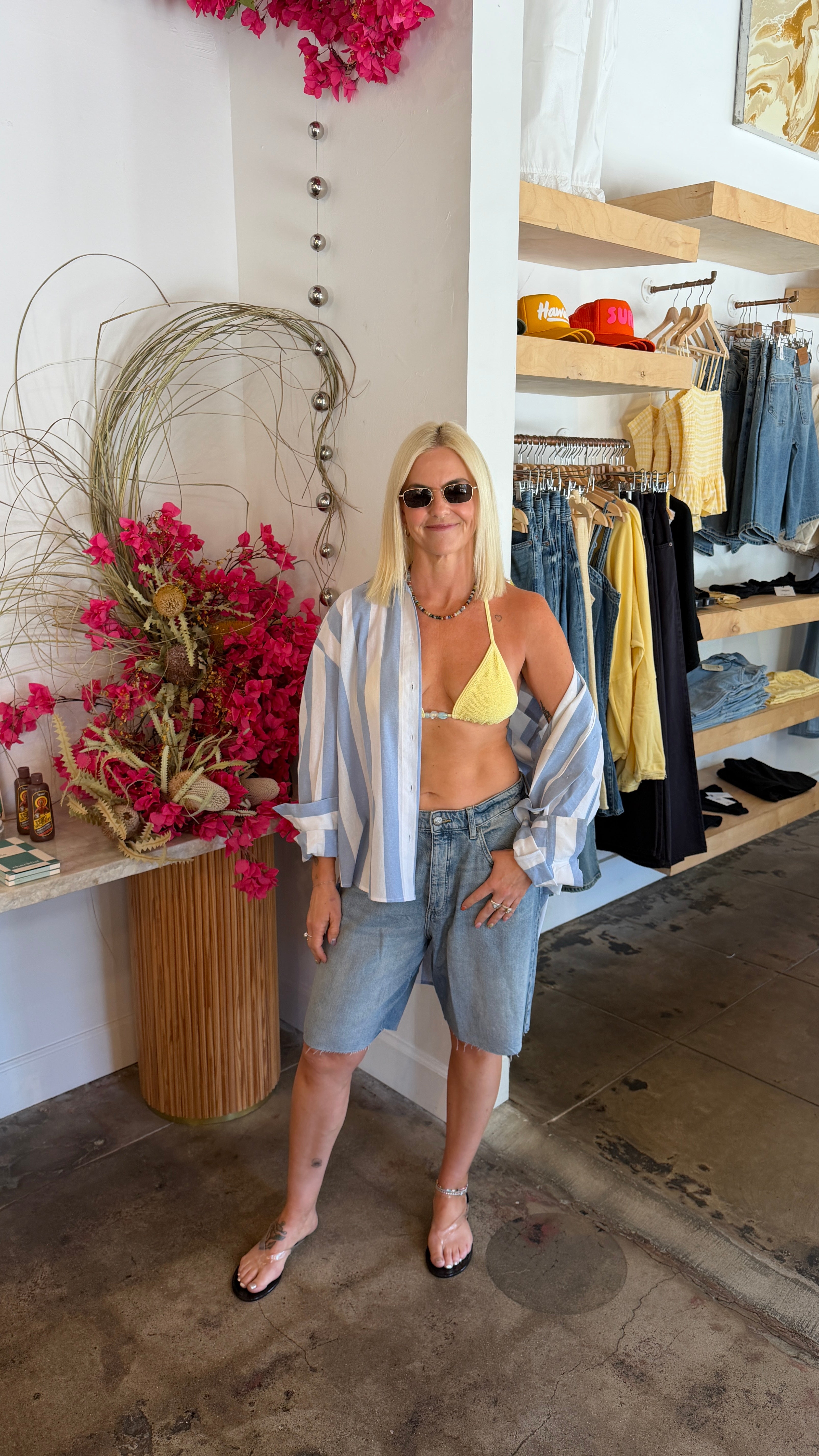 Warm Days Slouch Bermuda – Prism Boutique