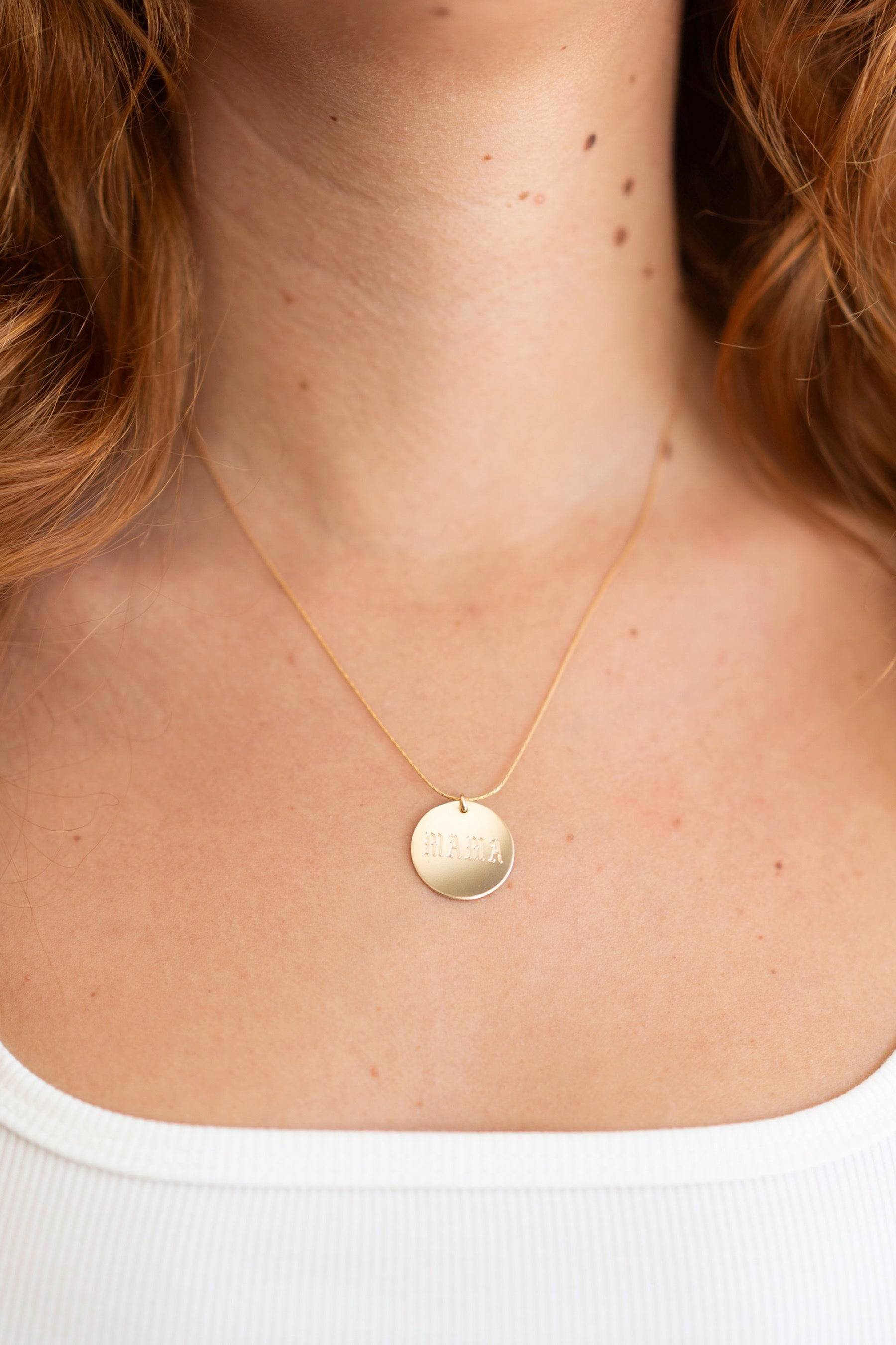 Gold Coin Mama Necklace – Prism Boutique