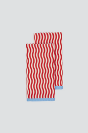 Red Wiggle Stripe Napkin