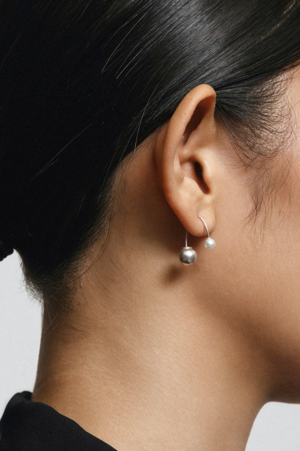 Silver Beatrice Earrings
