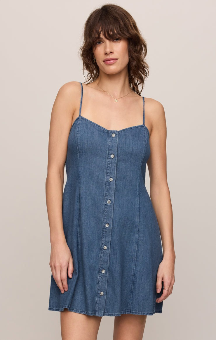 Denim Angel Eyes Dress
