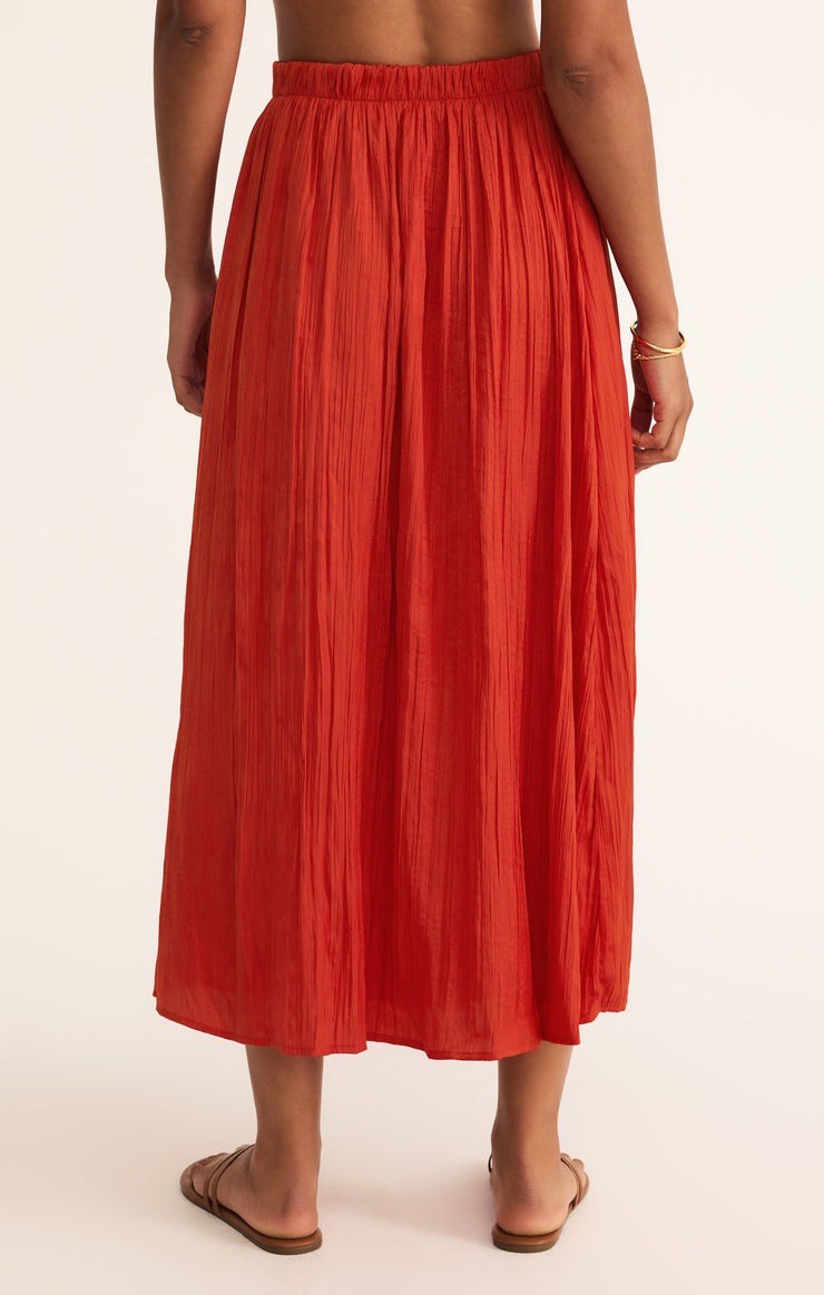 Cabana Red Nicoline Skirt