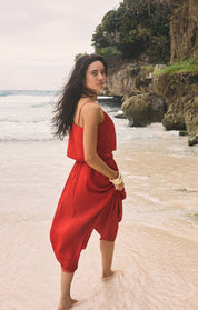 Cabana Red Nicoline Skirt