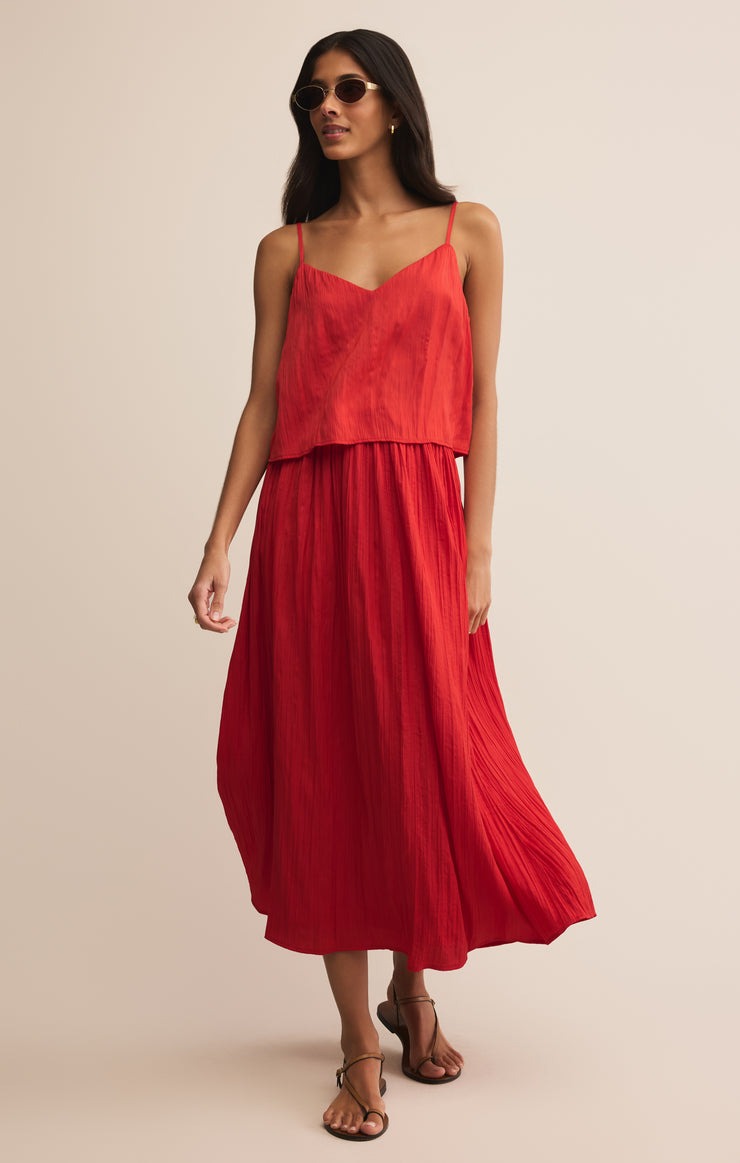 Cabana Red Nicoline Skirt