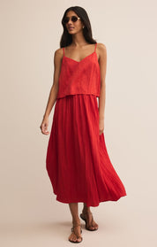 Cabana Red Nicoline Skirt