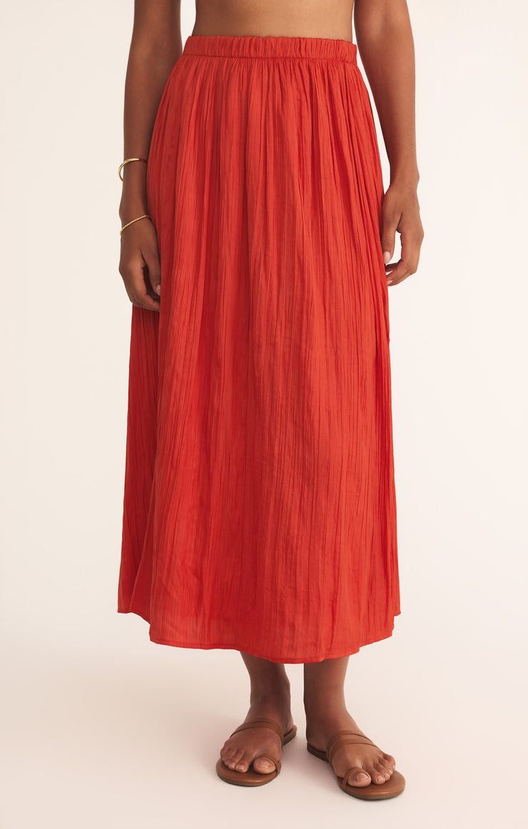 Cabana Red Nicoline Skirt